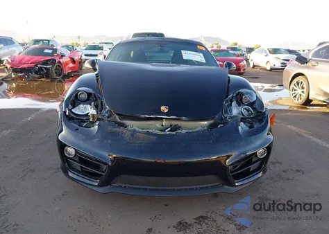 2014 Porsche Cayman z USA, uszkodzony, nr VIN WP0AA2A87EK171793